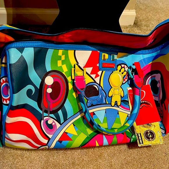 Sprayground Other - Sprayground Mind Trippy Duffle Bag